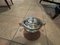 Silver and Crystal Metal Pot 5