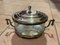 Silver and Crystal Metal Pot 4