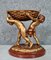 Putti Table Centerpiece with Golden Patina, Image 1