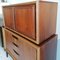 Mid-Century American Walnut & Oak Two-Tier Drawer Cabinet or Tallboy, 1960s, Image 7