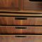 Mid-Century American Walnut & Oak Two-Tier Drawer Cabinet or Tallboy, 1960s, Image 9