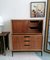 Mid-Century American Walnut & Oak Two-Tier Drawer Cabinet or Tallboy, 1960s, Image 5