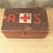 First World War Wooden Chest with Red Cross, Image 2