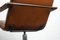 Vintage German Brown Leather Lounge Chair and Ottoman, 1970s, Set of 2, Image 41