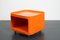 Vintage Orange Quadrati Trolley by Anna Castelli Ferrieri for Kartell, 1970s 1