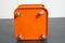 Vintage Orange Quadrati Trolley by Anna Castelli Ferrieri for Kartell, 1970s 9