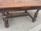 Vintage French Carved Oak Brittany Extending Dining Table, 1960s, Image 14