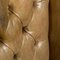 Late 20th-Century English Sheepskin Leather Wingback Armchair 28