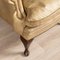 Late 20th-Century English Sheepskin Leather Wingback Armchair, Image 32