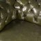 20th-Century Victorian Green Leather Chesterfield Sofa, 1900s 20