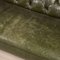 20th-Century Victorian Green Leather Chesterfield Sofa, 1900s 12