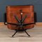 Black Leather Lounge Chair by Charles & Ray Eames for Vitra, 1980s 12