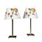 20th-Century Italian Side Lamps from Fornasetti, Set of 2, Image 1