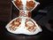 Lámpara de araña de cerámica, años 70, Imagen 3