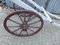 Art Deco Wooden Trolley with Wheels 3