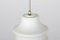 Mid-Century Opaline Glass Ceiling Light from Napako, 1960s 4