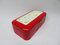 Enamelled Red Bread Box, 1940s 3