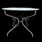 Oval Wrought Iron Table 6