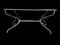 Oval Wrought Iron Table 13