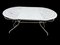 Oval Wrought Iron Table 1