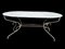Oval Wrought Iron Table 8