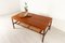 Table Basse Vintage en Teck et Jonc, Danemark, 1960s 20