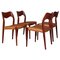 Dining Chairs by N. O. Møller, Set of 4 1