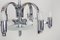 Chandelier in Chrome, Czechia, 1930s, Image 4