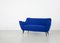 Blaues 2-Sitzer Sofa von Giulia Veronesi für ISA Bergamo, Italien, 1950er 8