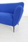 Blue 2-Seat Sofa by Giulia Veronesi for ISA Bergamo, Italy, 1950s 14