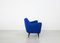 Blaues 2-Sitzer Sofa von Giulia Veronesi für ISA Bergamo, Italien, 1950er 3