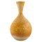 Vase in Glazed Ceramic by Sven Wejsfelt for Gustavsberg Studiohand, Image 1