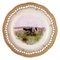 Fauna Danica Plate in Hand-Painted Porcelain from Royal Copenhagen 1