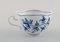 Onion-Patterned Coffee Cups with Saucers in Hand-Painted Porcelain from Meissen, Set of 10, Image 4