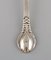 Antique Number 3 Dessert Spoon in Silver from Evald Nielsen, 1927 3