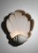 Large French Plaster Shell Wall Light, 1980s, Image 12
