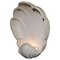 Large French Plaster Shell Wall Light, 1980s 1