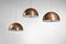 Danish Copper Pendant Lamps by Jo Hammerborg, Set of 3 4