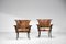 Palm Wood Armchairs, 1930s, Set of 2 7