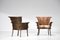 Palm Wood Armchairs, 1930s, Set of 2 4
