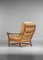 Solid Oak Armchairs by Guillerme et Chambron, Set of 2 4