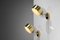 Scandinavian Round Brass Sconces from Asea, 1960s, Set of 2, Image 3