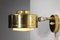 Scandinavian Round Brass Sconces from Asea, 1960s, Set of 2, Image 12