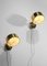 Scandinavian Round Brass Sconces from Asea, 1960s, Set of 2 9