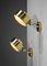 Scandinavian Round Brass Sconces from Asea, 1960s, Set of 2, Image 5