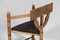 Sedia tripode in legno di quercia massiccio, Scandinavia, Immagine 7