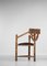 Scandinavian Tripod Chair in Solid Oak 5