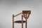 Scandinavian Tripod Chair in Solid Oak 10