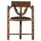 Scandinavian Tripod Chair in Solid Oak 1