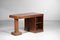 Brutalist Desk in Solid Oak by Charles Dudouyt 10